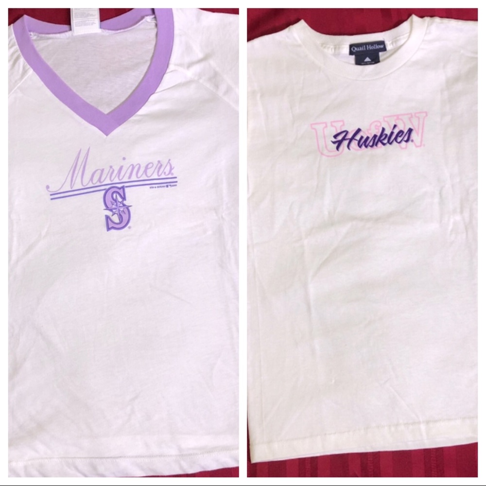 Mariners And Huskies  T-Shirts Set